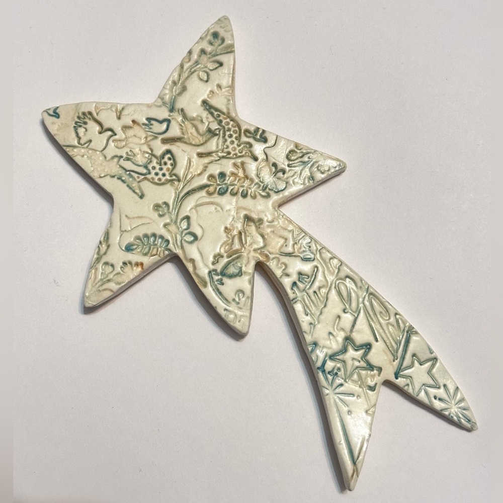 🎁 Shooting Star Ceramic Wall Art 🎁